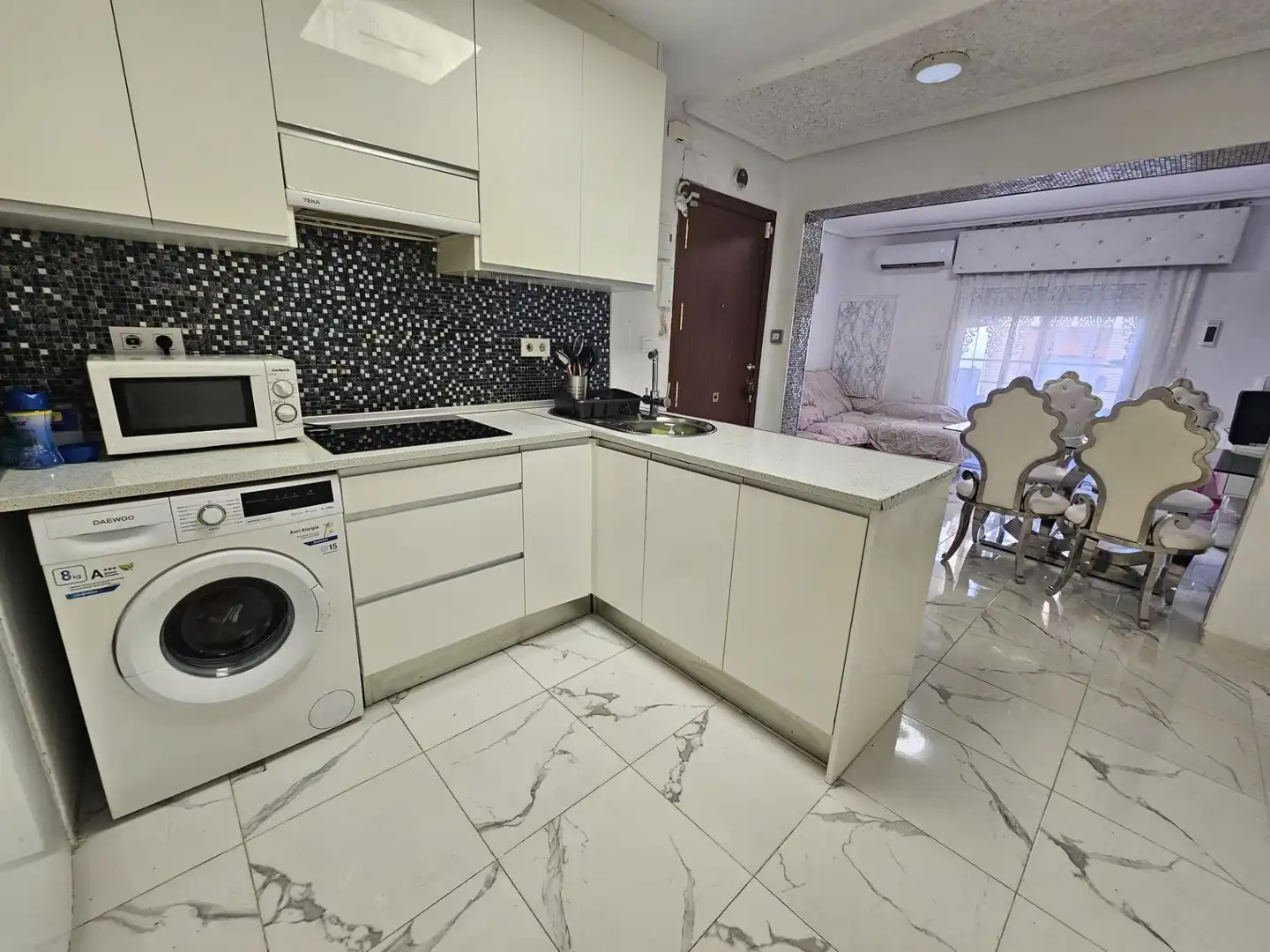 Cocina de Piso en venta en Valencia con Aire acondicionado, Amueblado y Balcón