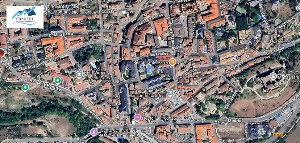 Vista exterior de Piso en venta en Manzanares El Real con Jardín privado, Terraza y Balcón