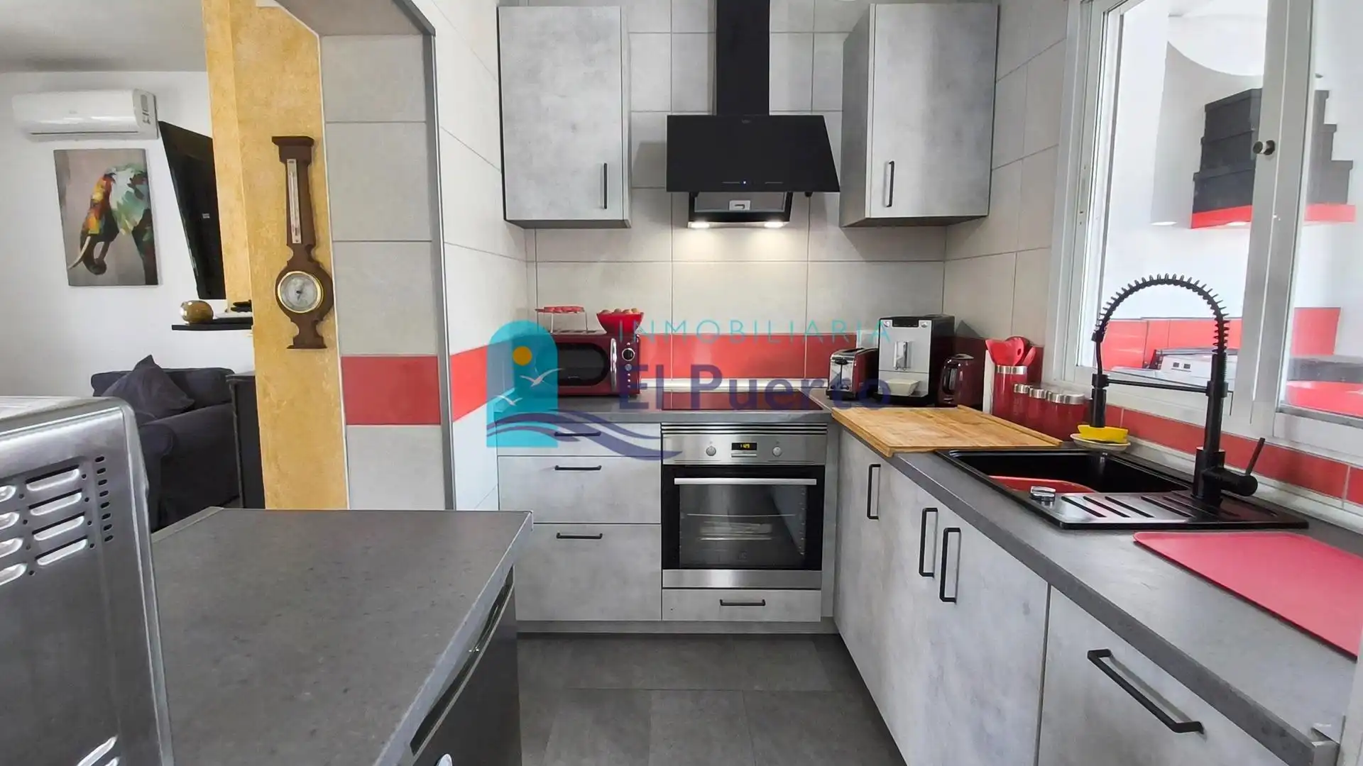 Cocina de Casa o chalet en venta en Mazarrón con Aire acondicionado, Calefacción y Terraza