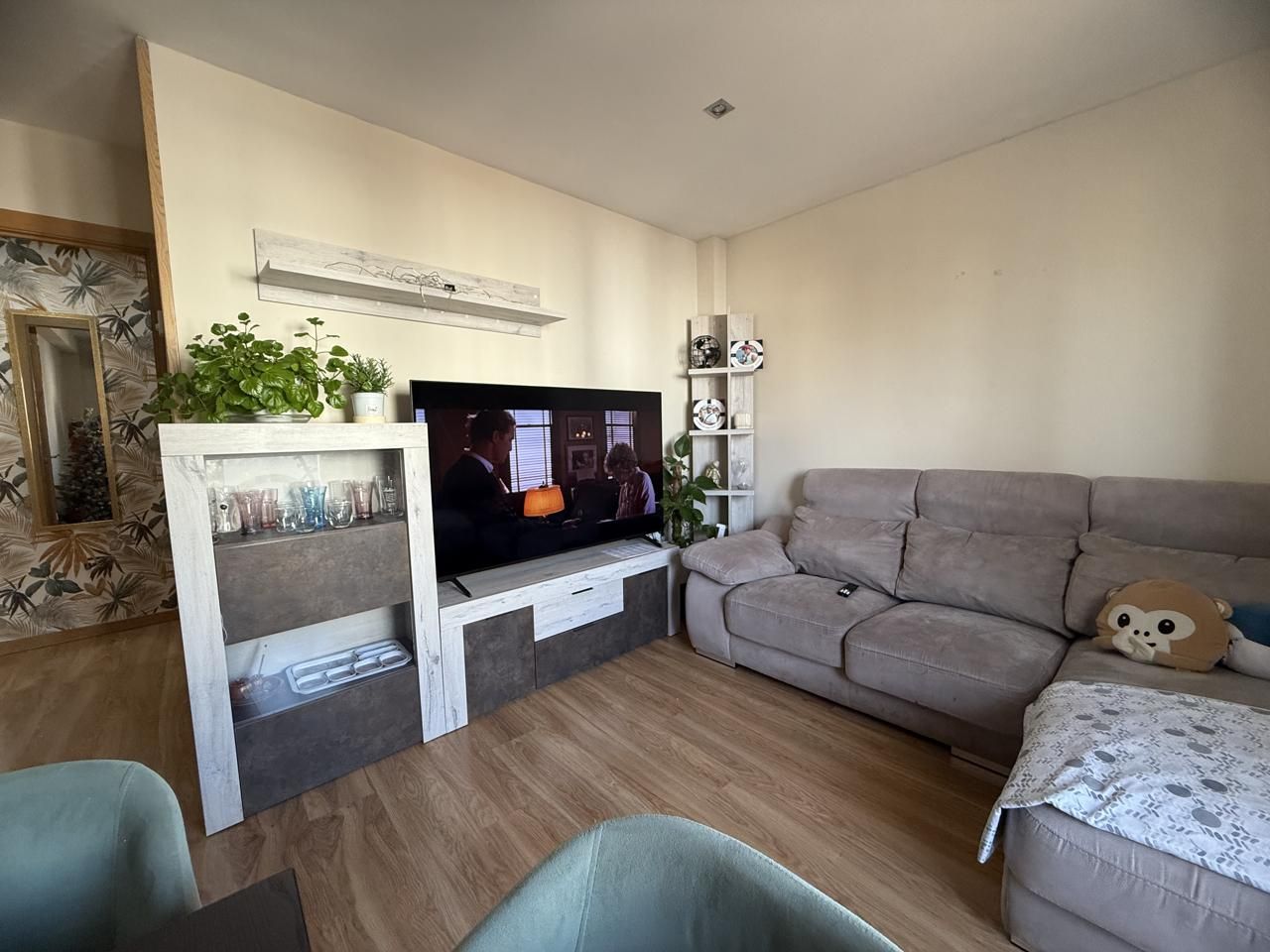 Living room of Flat for sale in  Madrid Capital  with Air Conditioner and Heating