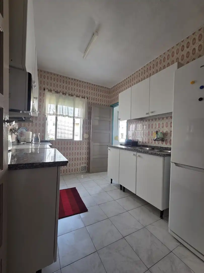 Kitchen of Flat for sale in Badajoz  with Air Conditioner, Furnished and Washing machine
