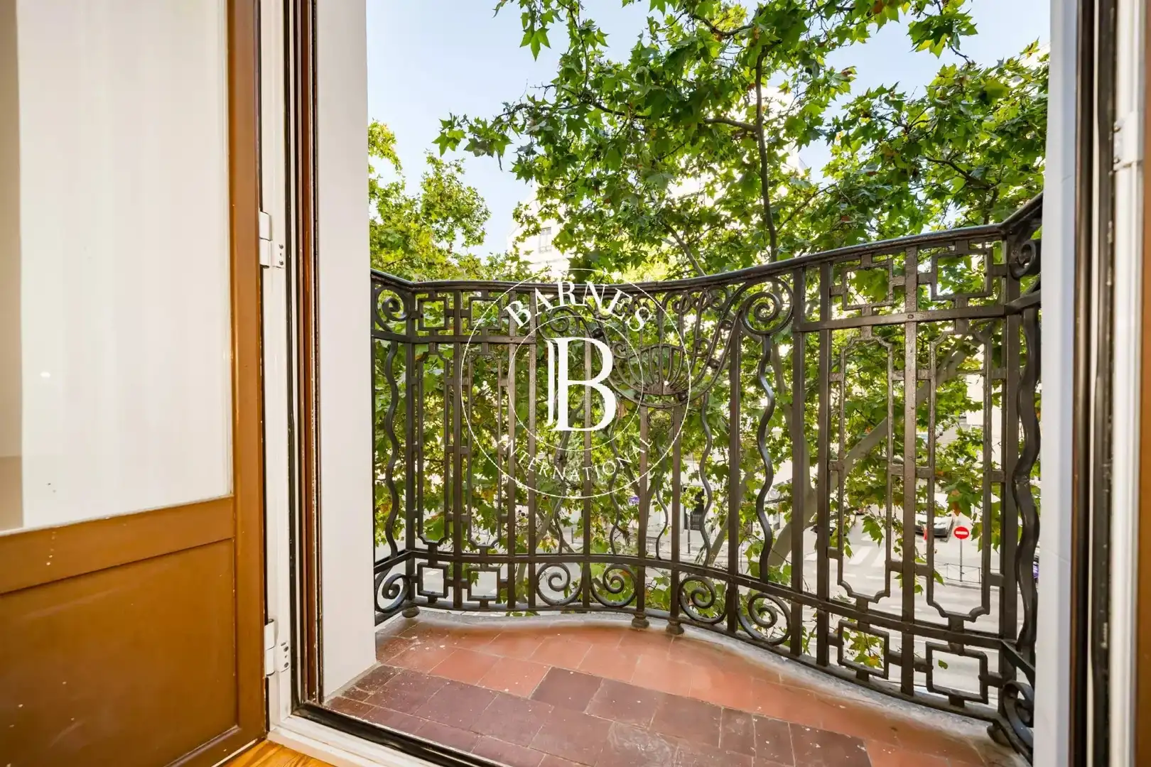 Terrasse von Wohnung zur Miete in Madrid mit Klimaanlage, Heizung und Ofen