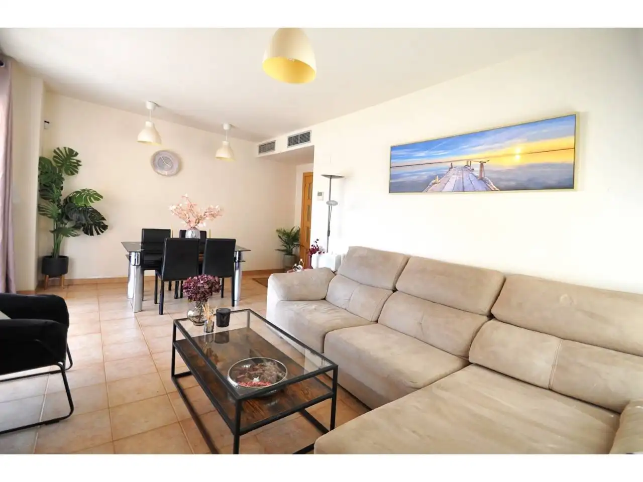 Sala d'estar de Pis en venda en Lloret de Mar amb Aire condicionat, Calefacció i Terrassa