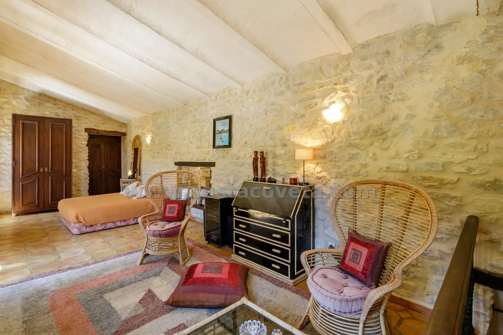 Sala de estar de Casa o chalet en venta en Relleu con Aire acondicionado, Calefacción y Jardín privado