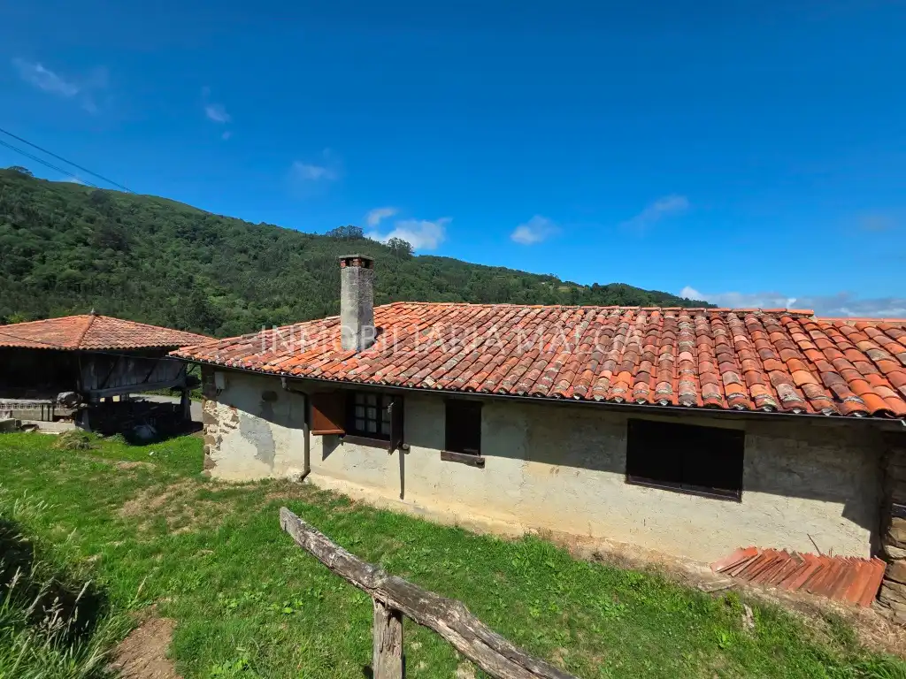 Exterior view of Houses for sale in Colunga  with Parquet flooring, Storage room and Furnished