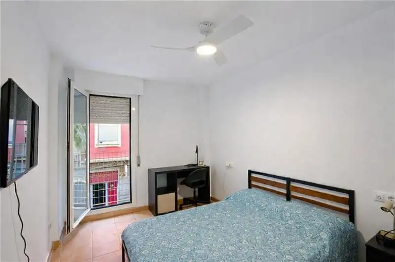 Bedroom of Flat for rent in  Palma de Mallorca  with Terrace, Furnished and Balcony