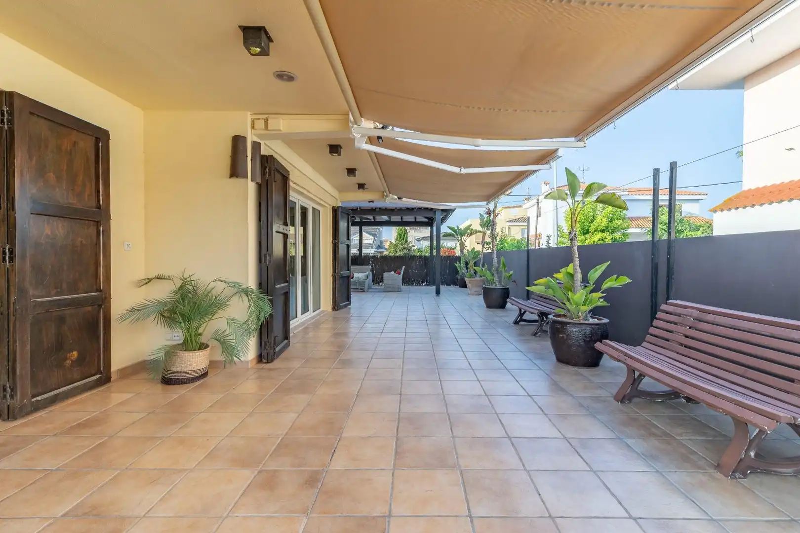 Terraza de Casa o chalet en venta en Chilches / Xilxes con Aire acondicionado, Jardín privado y Terraza