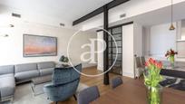 Living room of Flat for sale in  Madrid Capital  with Air Conditioner, Heating and Furnished