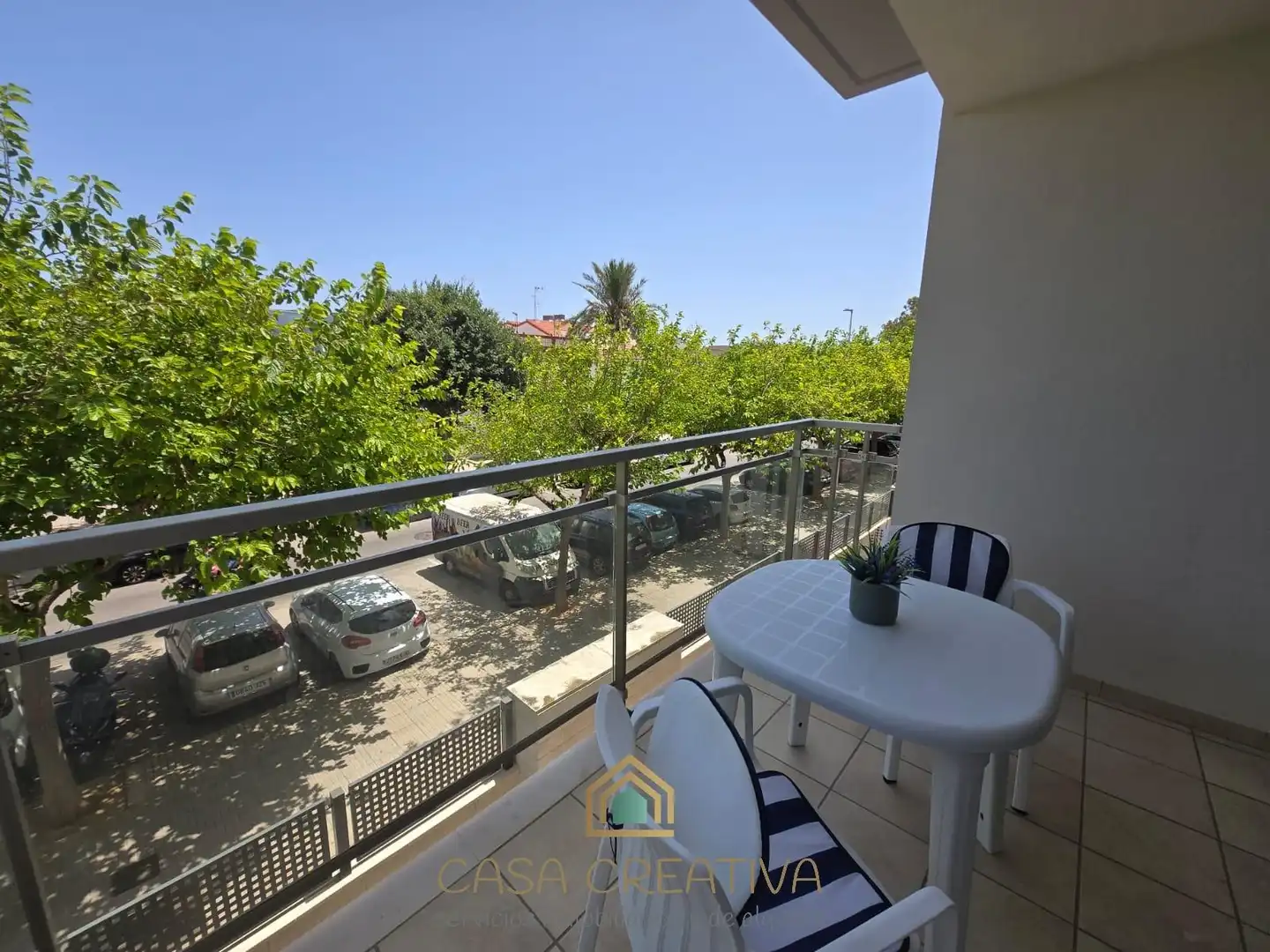 Terrace of Apartments for rent in Puçol  with Air Conditioner, Private garden and Furnished