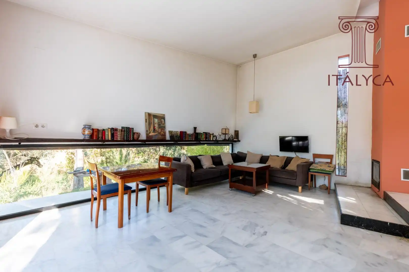 Living room of Houses for sale in El Castillo de las Guardas  with Private garden, Terrace and Community pool