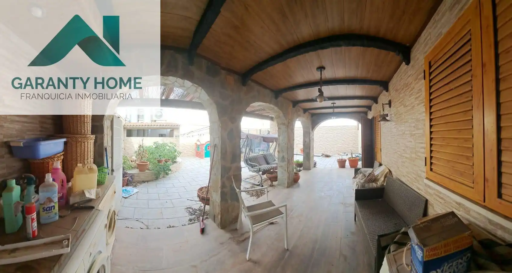 Terraza de Casa o chalet en venta en Cárcheles con Aire acondicionado, Calefacción y Jardín privado