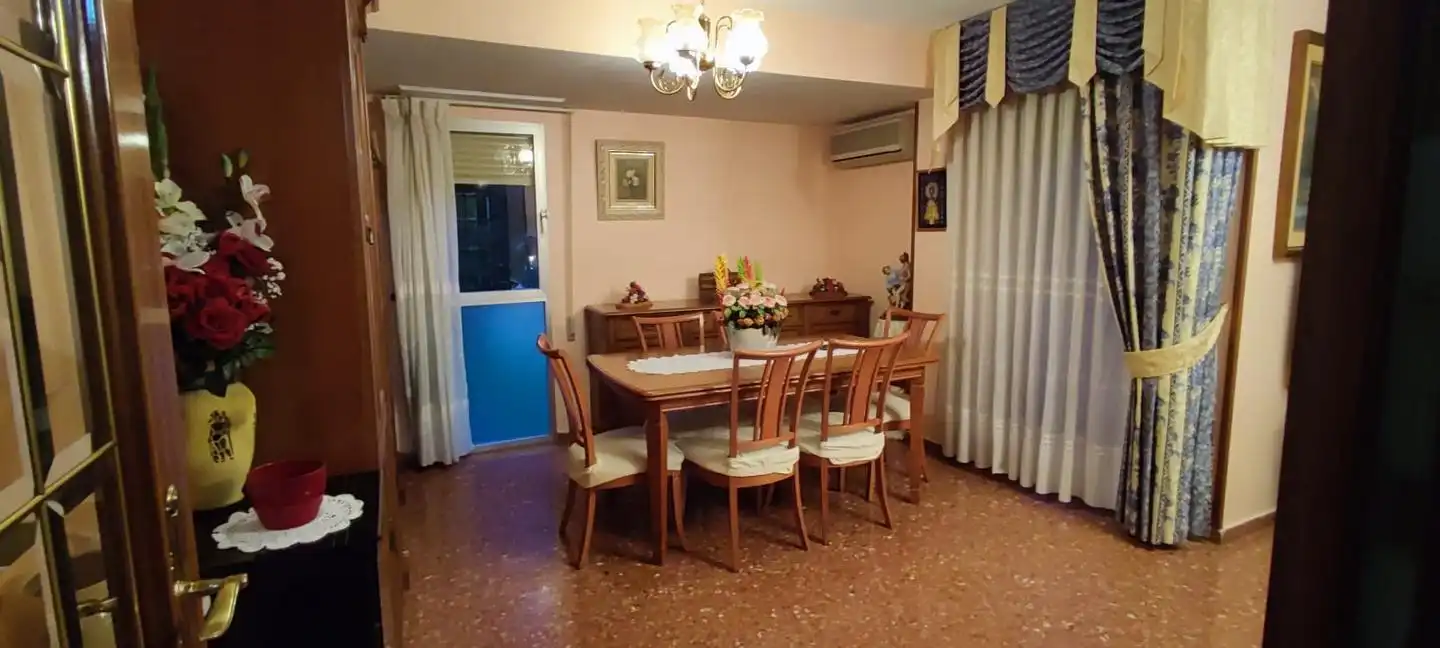 Dining room of Flat for sale in  Zaragoza Capital  with Heating, Storage room and Balcony
