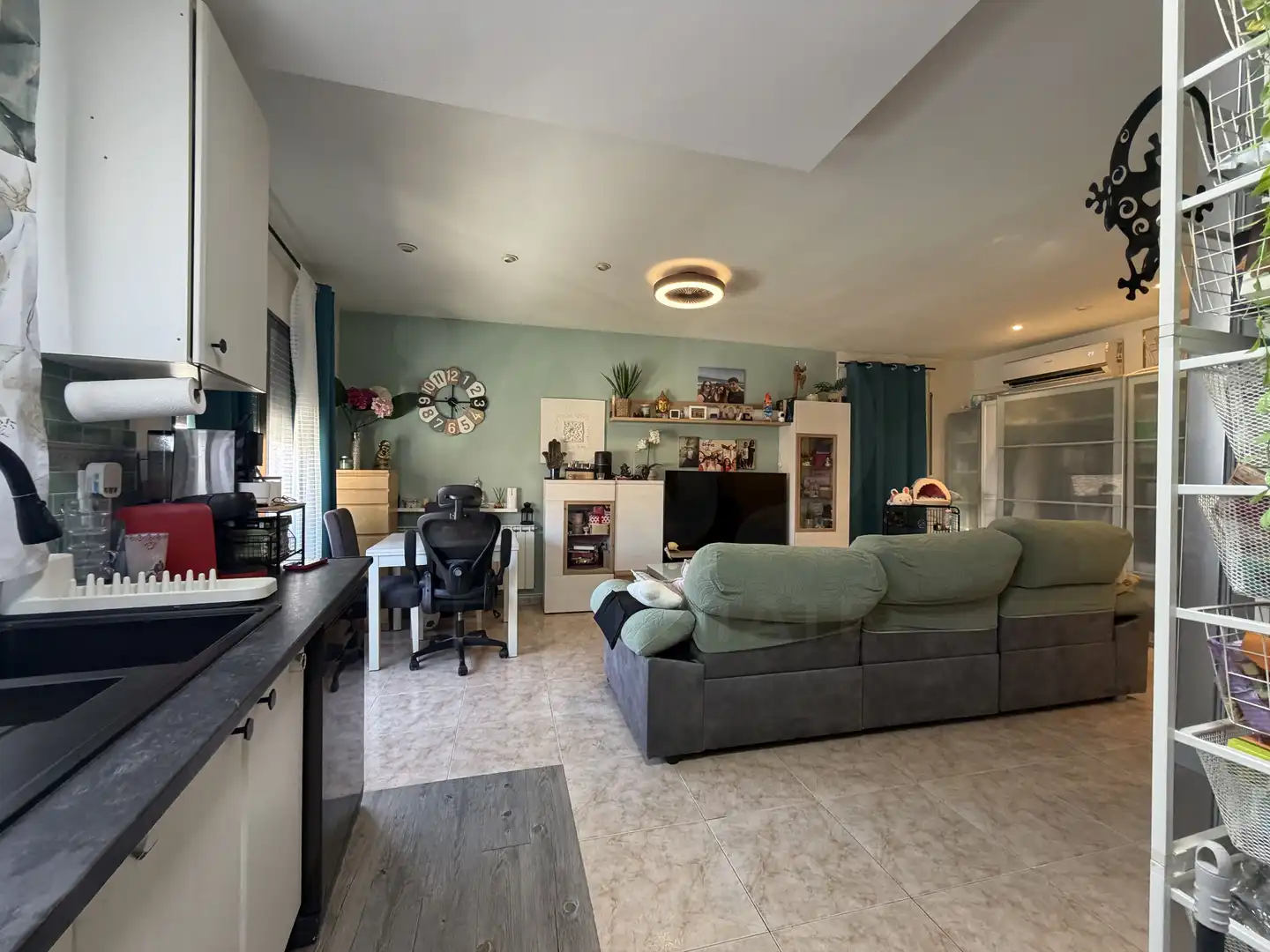 Sala de estar de Piso en venta en Tàrrega con Aire acondicionado, Calefacción y Terraza