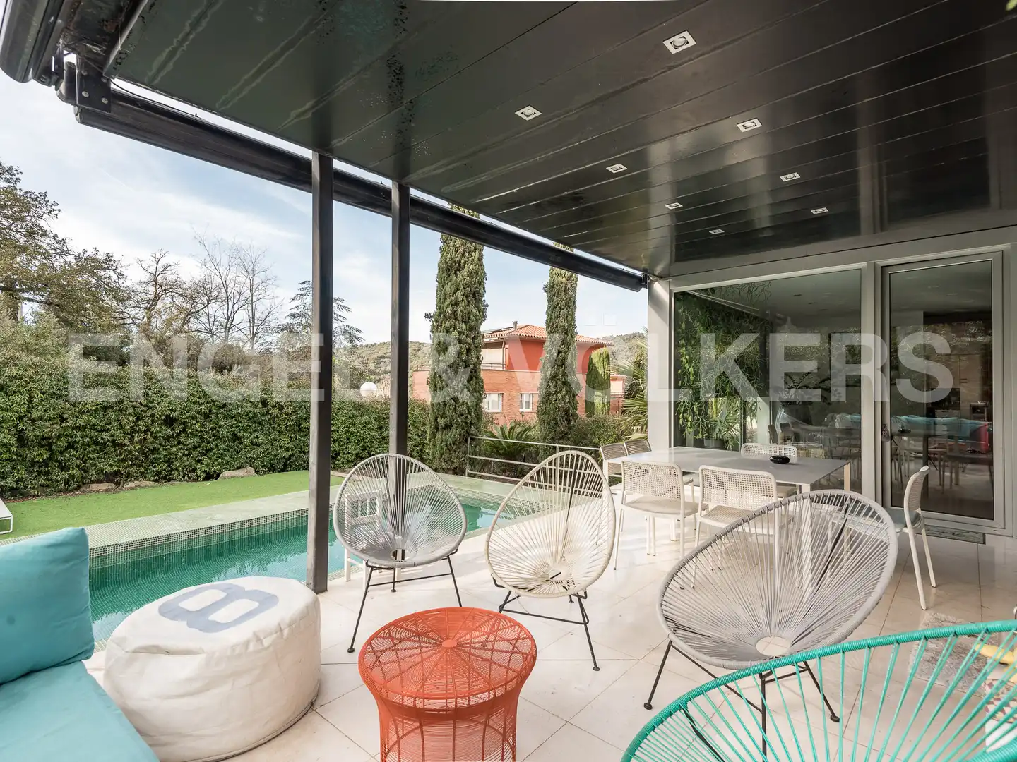 Terraza de Casa o chalet en venta en Barcelona con Aire acondicionado, Calefacción y Jardín privado