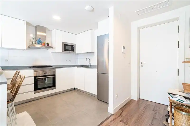 Kitchen of Flat for sale in Calvià  with Air Conditioner, Terrace and Community pool
