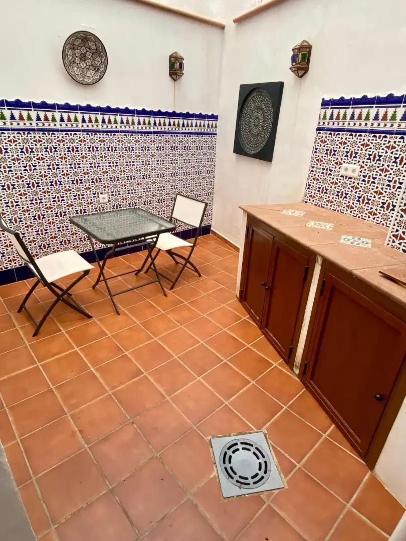 Kitchen of Houses for rent in Almáchar  with Furnished, Oven and Microwave