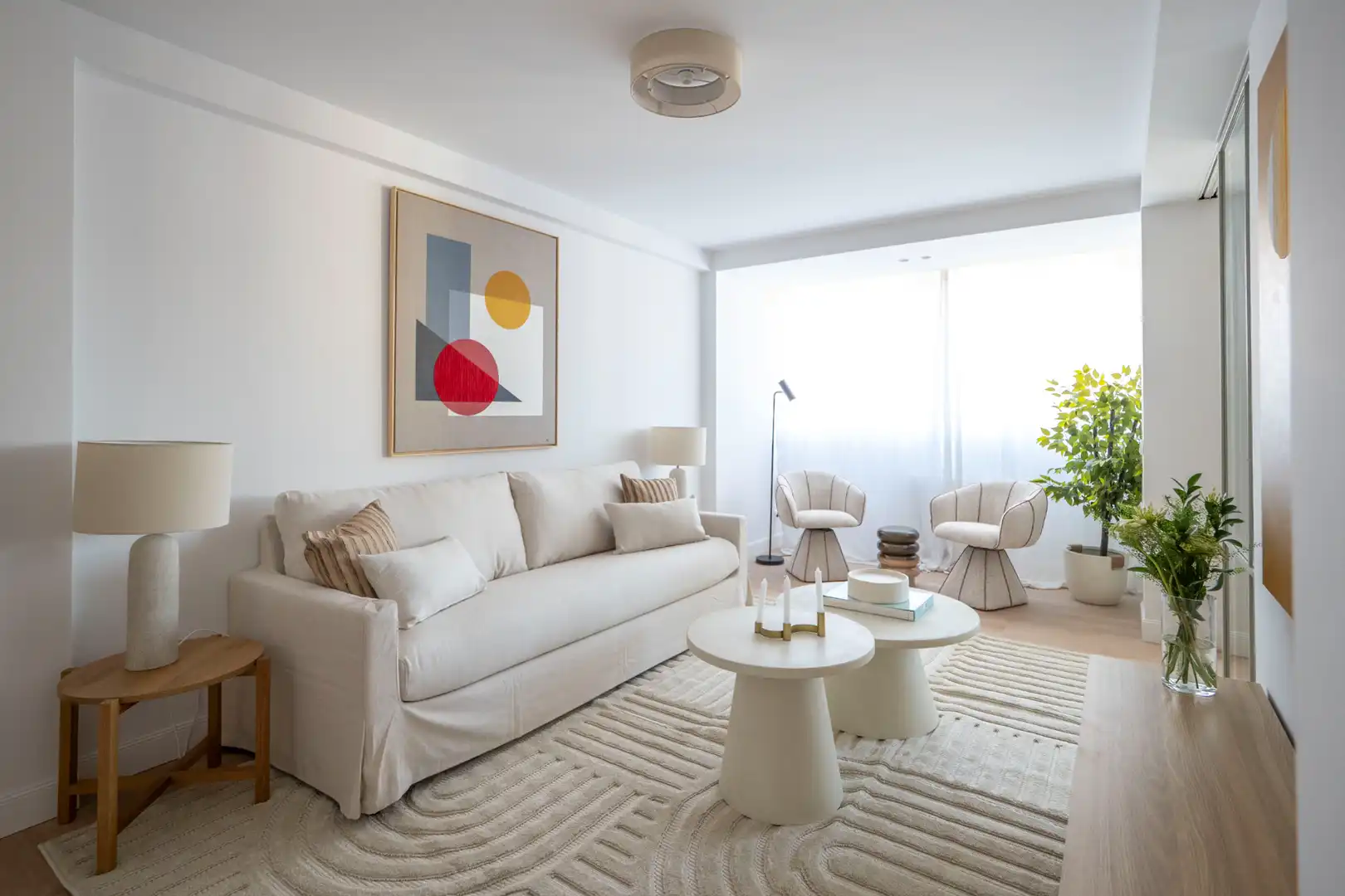 Sala de estar de Piso en venta en Madrid con Aire acondicionado, Calefacción y Amueblado