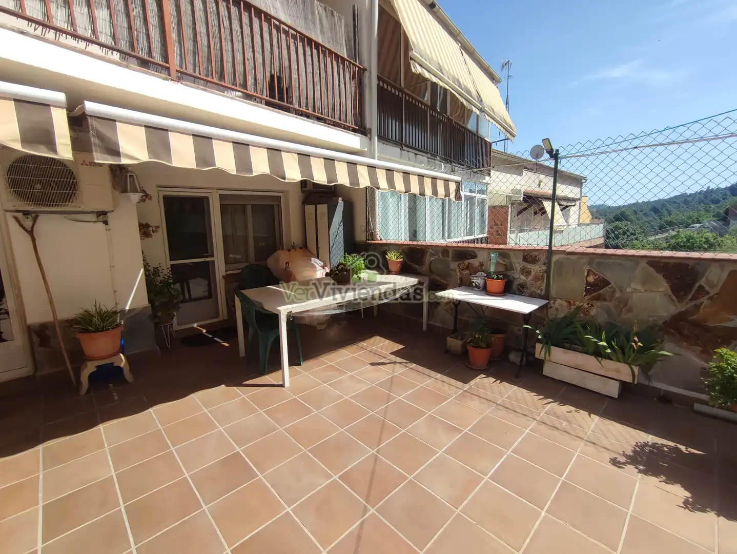 Terrasse von Wohnung zum Verkauf in Viladecavalls mit Klimaanlage, Heizung und Terrasse