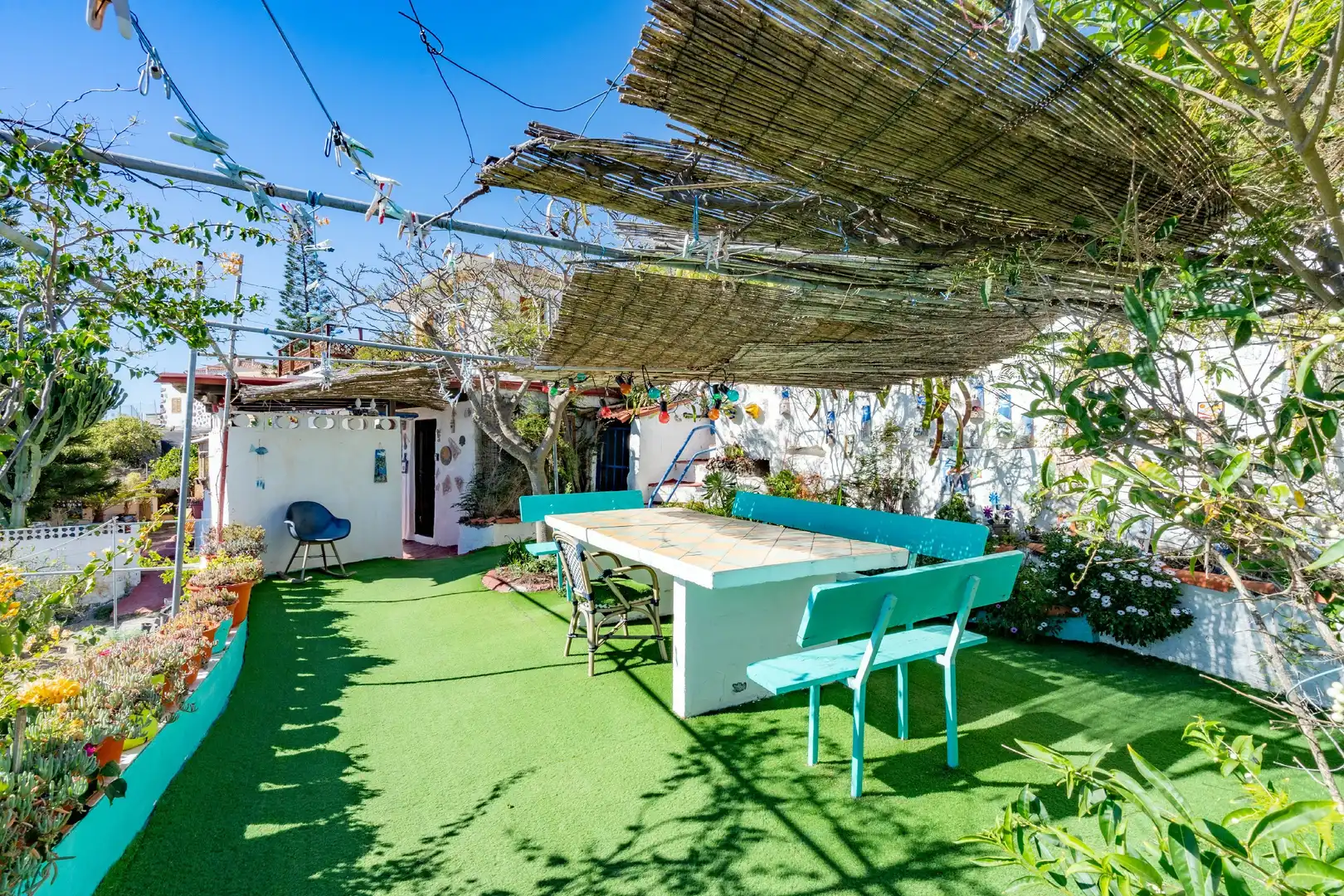 Terrassa de Finca rústica en venda en Güímar amb Jardí privat, Terrassa i Moblat
