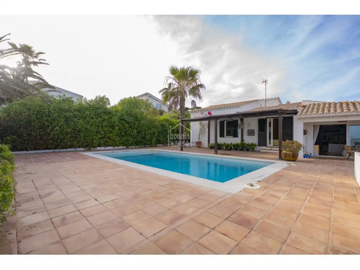 Garden of Houses for sale in Maó - Mahón  with Private garden, Terrace and Swimming Pool