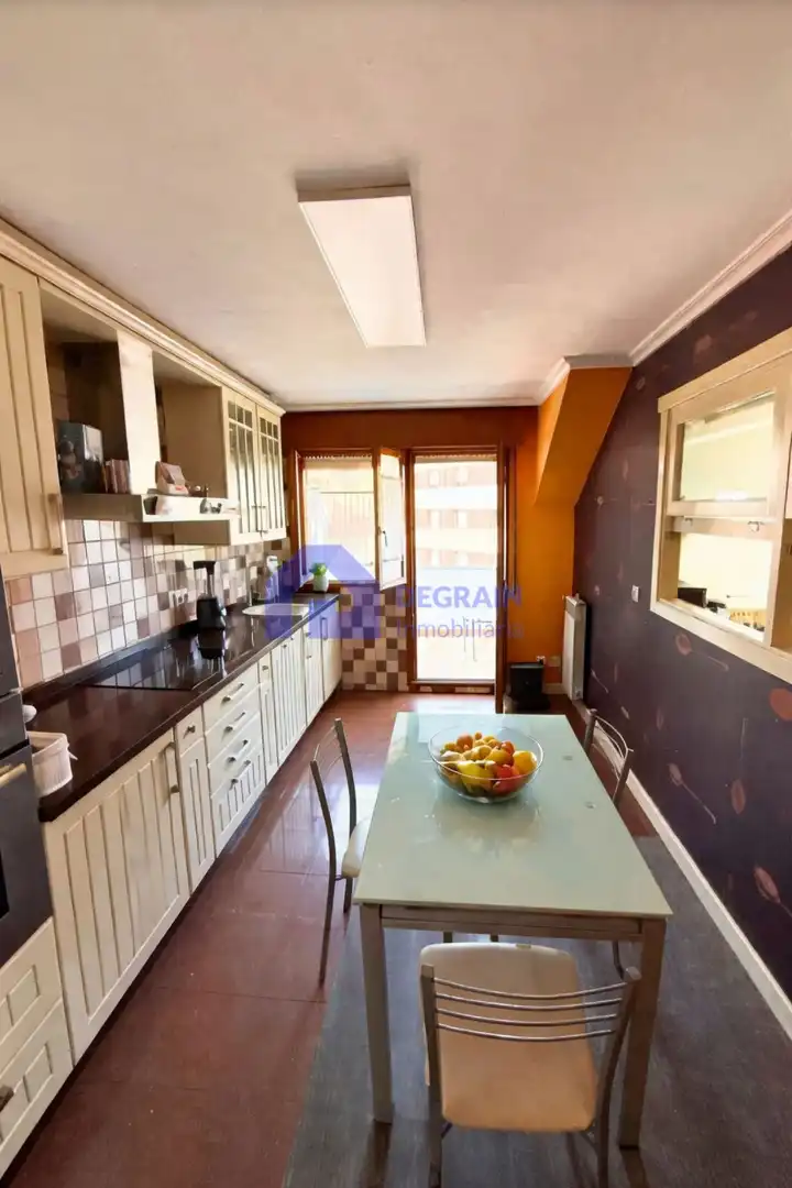 Kitchen of Attic for sale in Langreo  with Terrace and Storage room