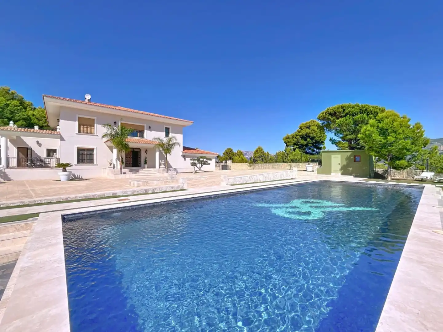 Piscina de Casa o chalet en venta en Benimantell con Aire acondicionado, Jardín privado y Terraza