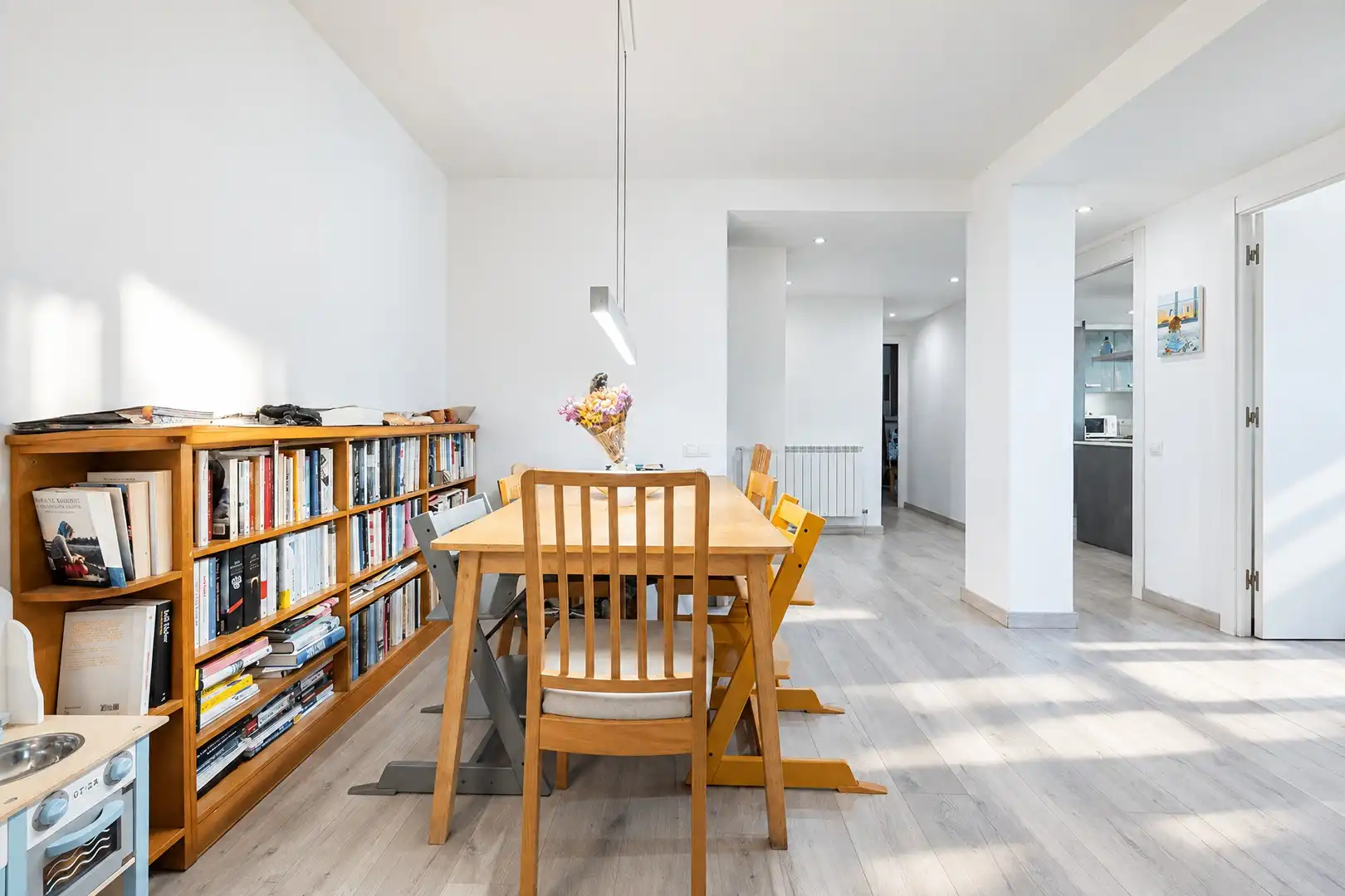 Comedor de Piso en venta en Sant Cugat del Vallès con Aire acondicionado, Calefacción y Parquet