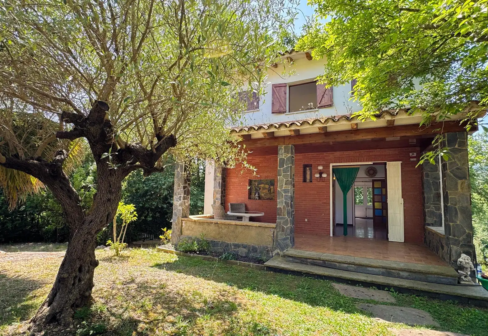 Vista exterior de Casa o chalet en venta en Arbúcies con Calefacción y Jardín privado