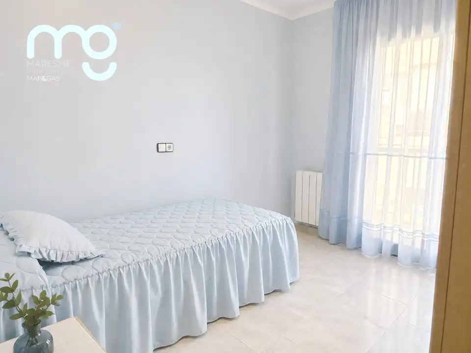Bedroom of Flat for sale in Mataró  with Air Conditioner, Heating and Terrace