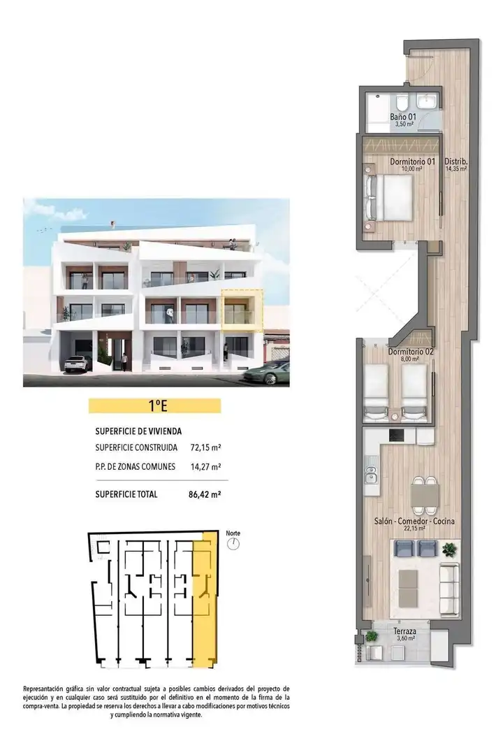 Mini appartamento in vendita a Playa del Cura, imagen 11