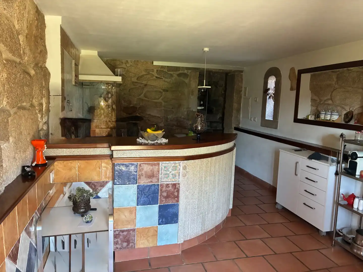 Cocina de Casa o chalet en venta en Tui con Terraza