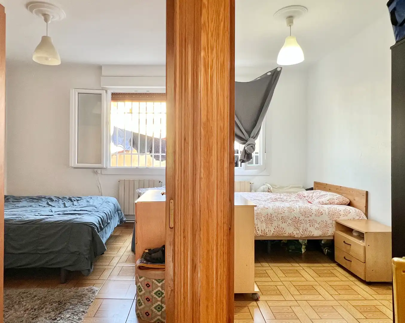 Schlafzimmer von Wohnung zum Verkauf in Vitoria - Gasteiz mit Heizung, Parkett und Terrasse