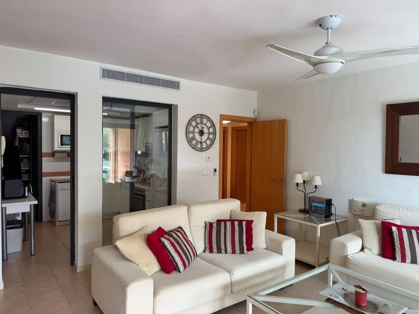 Sala d'estar de Apartament en venda en Vera amb Aire condicionat, Terrassa i Traster