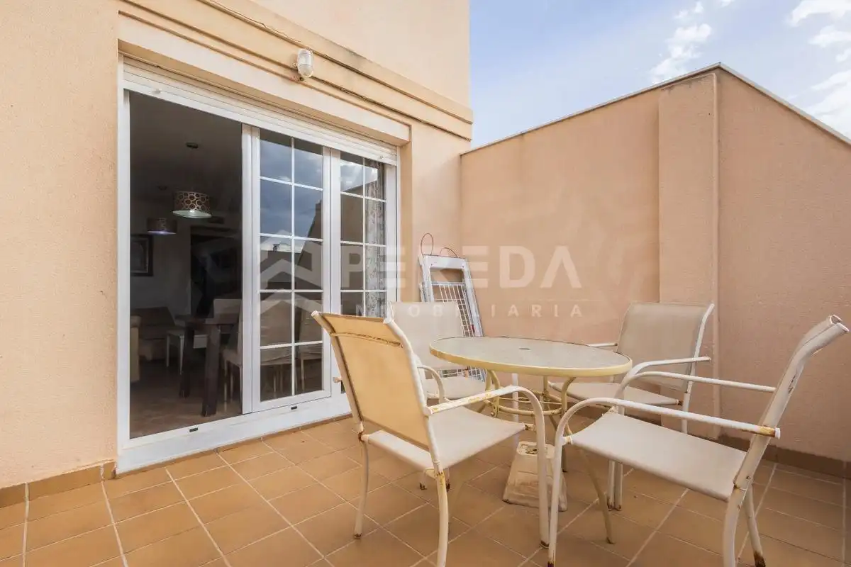 Terrace of Attic for sale in Roquetas de Mar  with Air Conditioner and Terrace