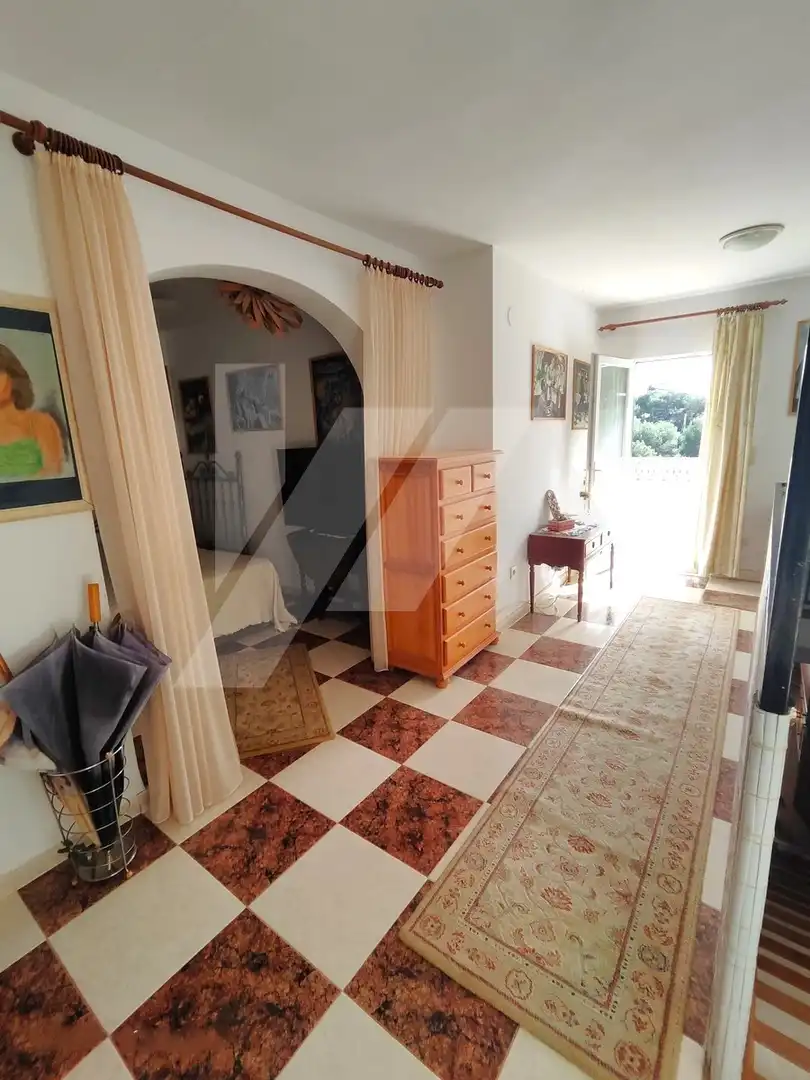 Sala de estar de Casa o chalet en venta en Moraira con Aire acondicionado, Calefacción y Jardín privado