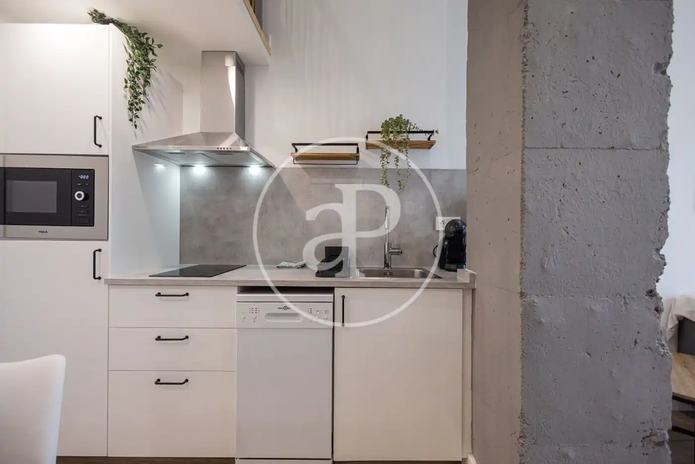 Cocina de Loft en venta en Valencia con Aire acondicionado, Calefacción y Amueblado