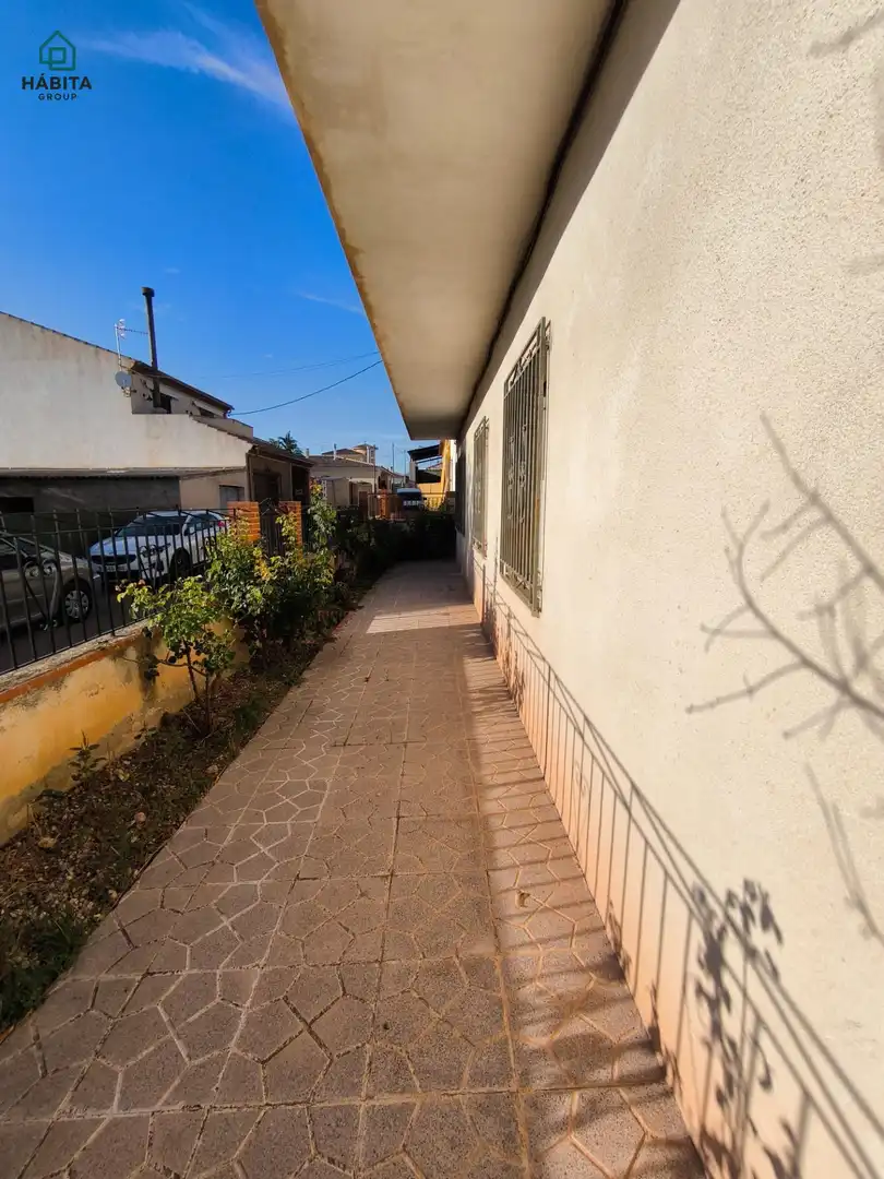 Exterior view of Houses for sale in Lorca  with Private garden