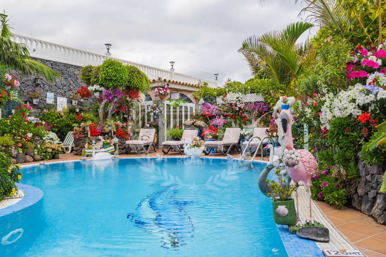 Piscina de Casa o chalet en venta en Granadilla de Abona con Aire acondicionado, Calefacción y Jardín privado