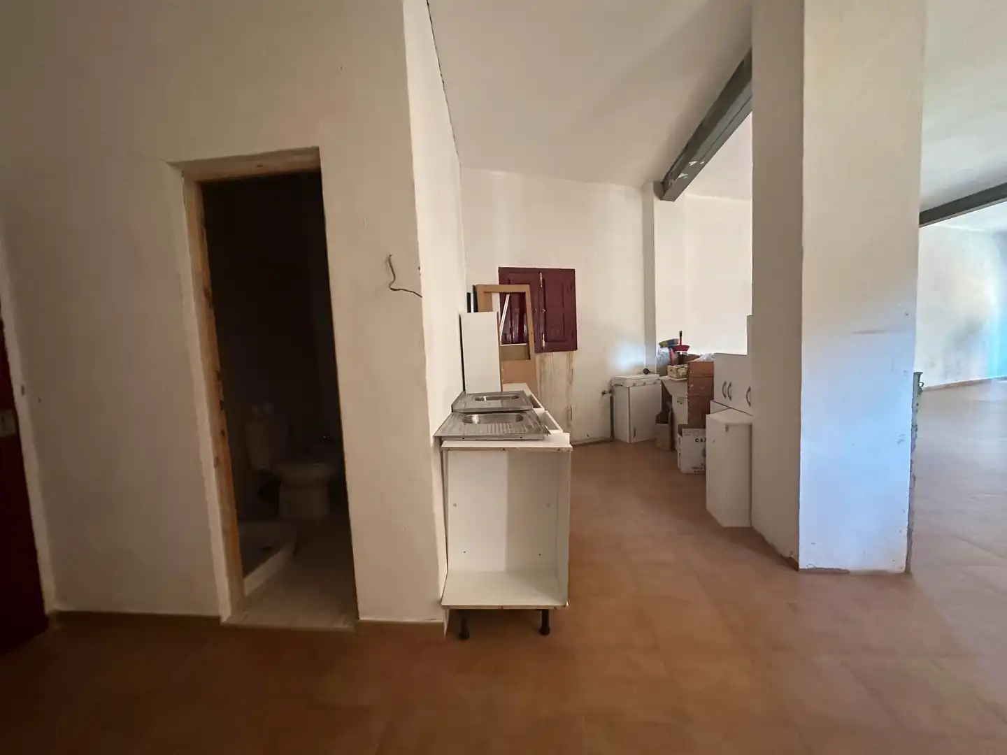 Cuina de Finca rústica en venda en Canjáyar amb Jardí privat, Terrassa i Traster