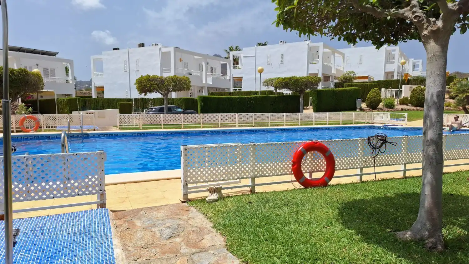 Schwimmbecken von Maisonette zum Verkauf in Mojácar mit Klimaanlage, Terrasse und Schwimmbad