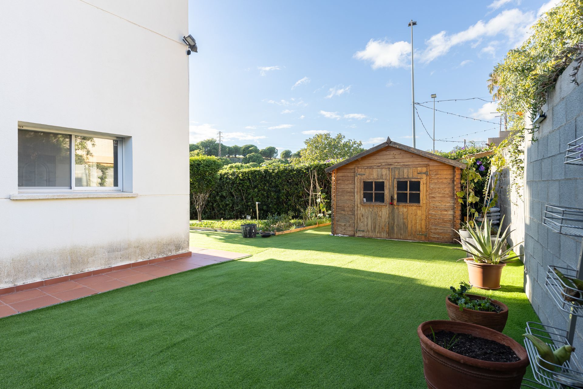 Jardí de Casa o xalet en venda en Tiana amb Aire condicionat, Calefacció i Jardí privat