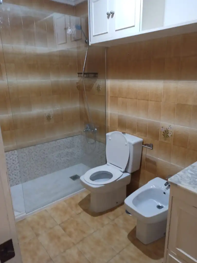 Bathroom of Flat for rent in Elche / Elx  with Air Conditioner and Furnished