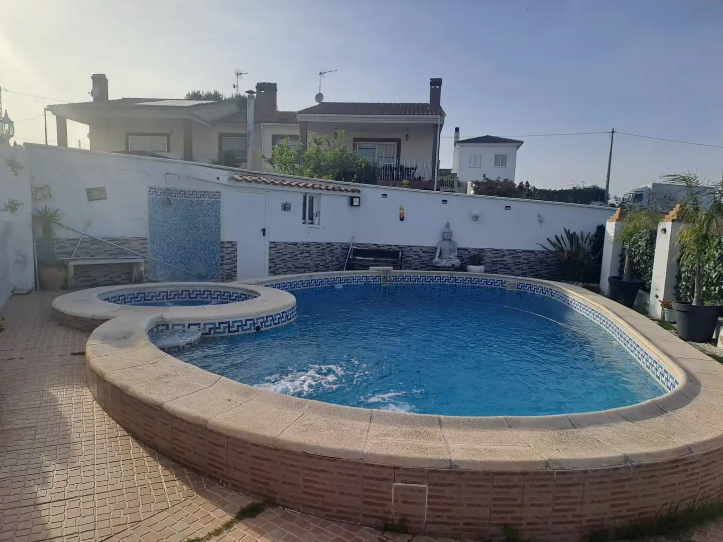 Piscina de Casa o chalet en venta en Montserrat con Aire acondicionado, Calefacción y Jardín privado