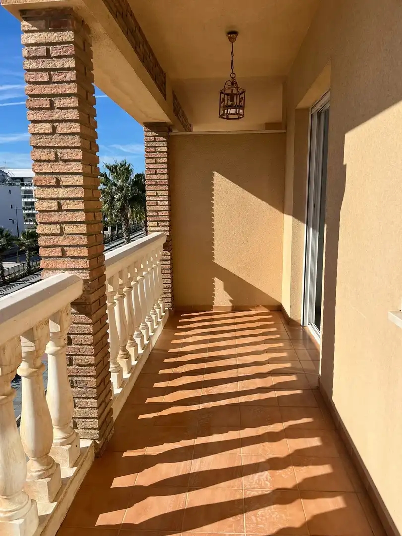 Balcony of Flat for sale in El Morche