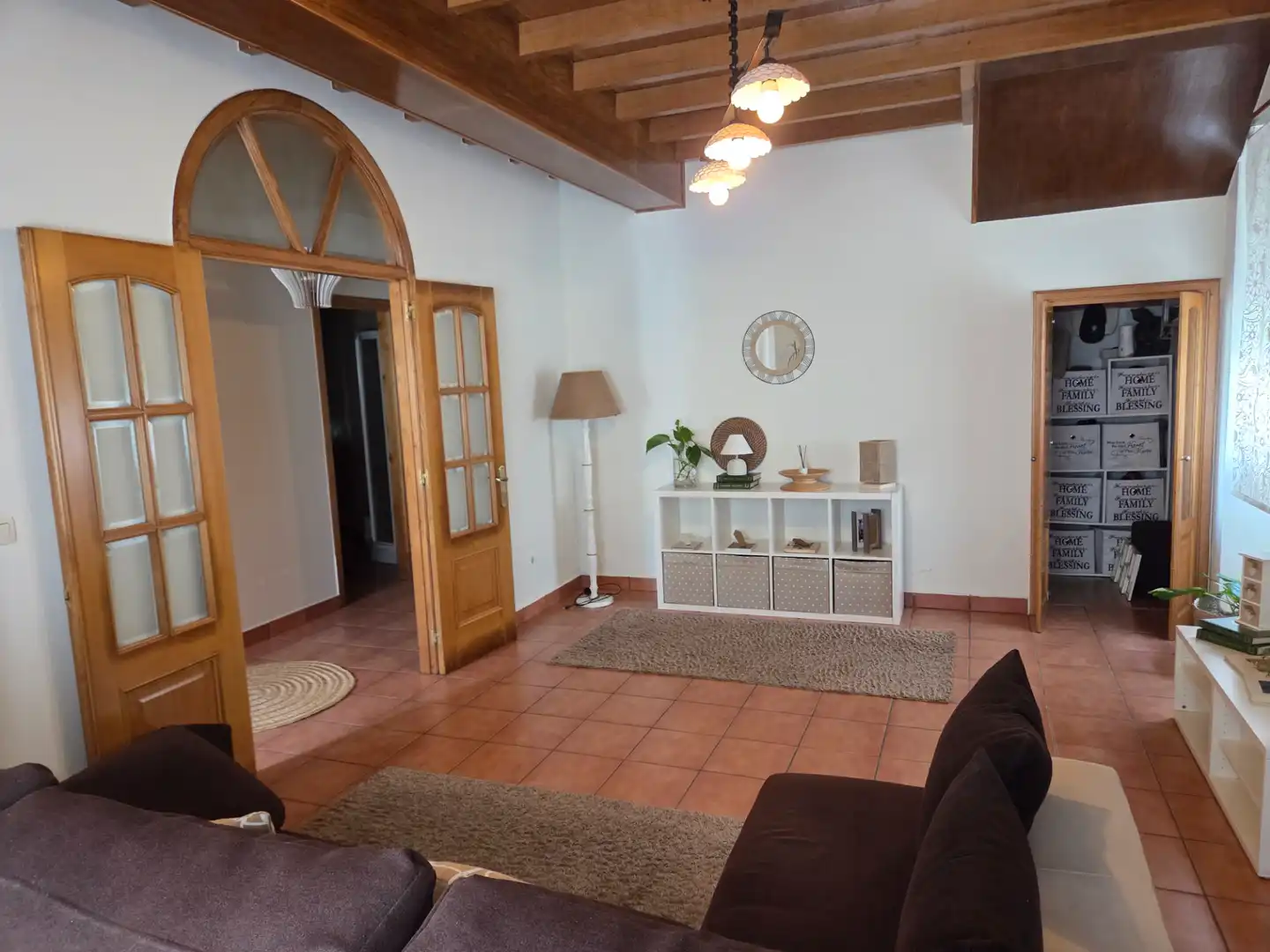 Wohnzimmer von Einfamilien-Reihenhaus zum Verkauf in Alfoz mit Heizung, Privatgarten und Abstellraum