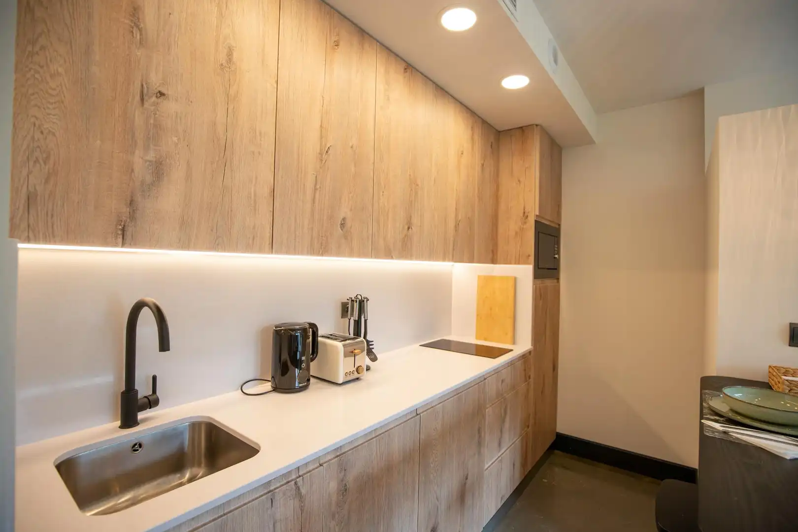Cocina de Piso de alquiler en Madrid con Aire acondicionado, Amueblado y TV
