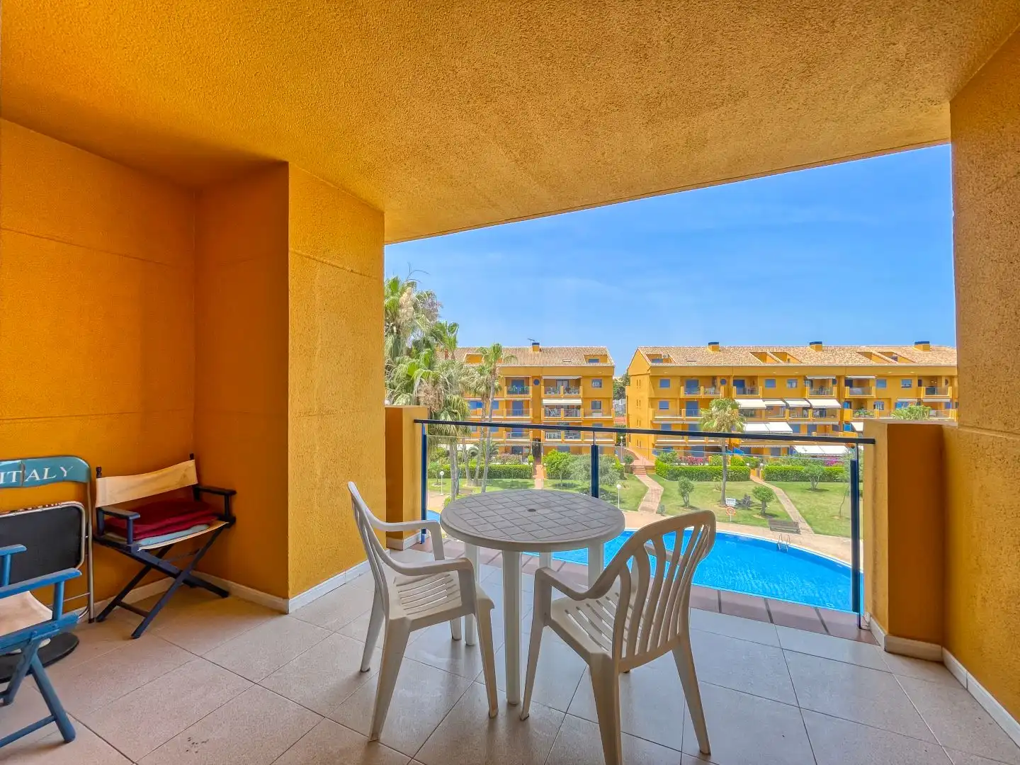 Terrasse von Dachboden zum Verkauf in Dénia mit Klimaanlage, Heizung und Terrasse
