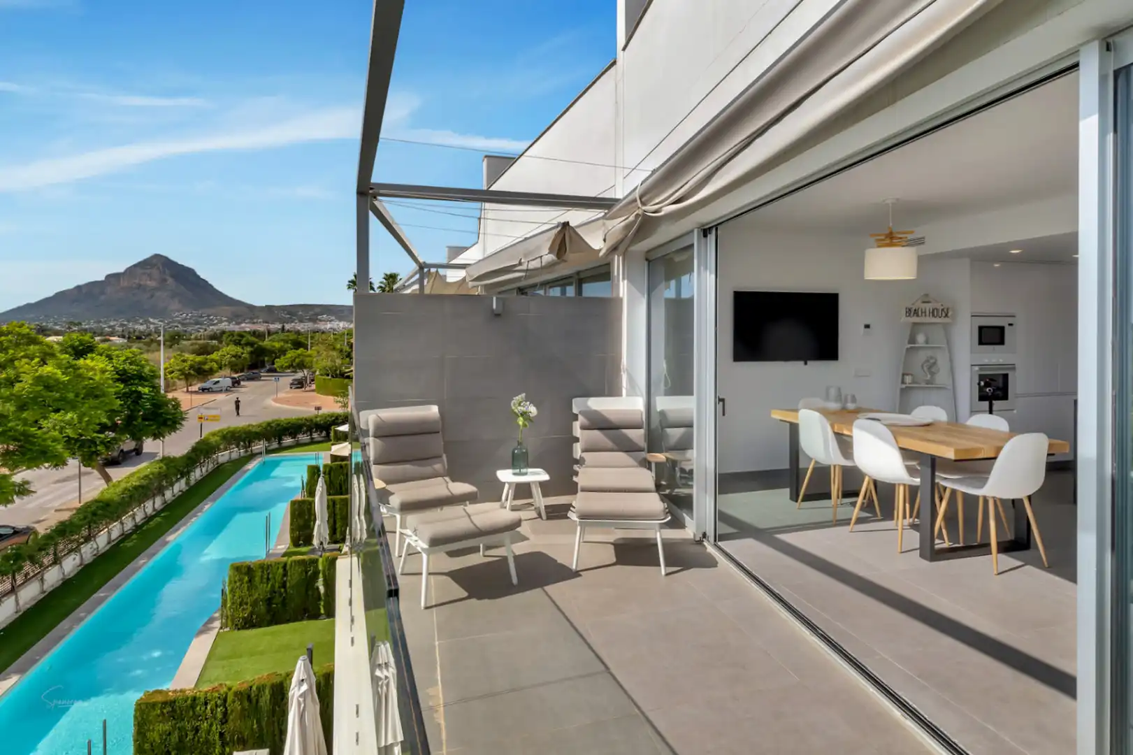 Apartamento con piscina en venta en Montañar - El Arenal, imagen 2