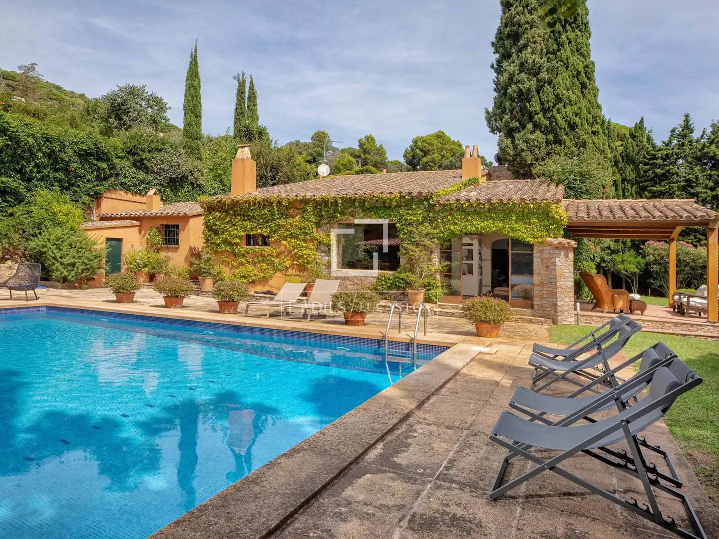 Jardí de Casa o xalet en venda en Begur amb Aire condicionat, Calefacció i Jardí privat
