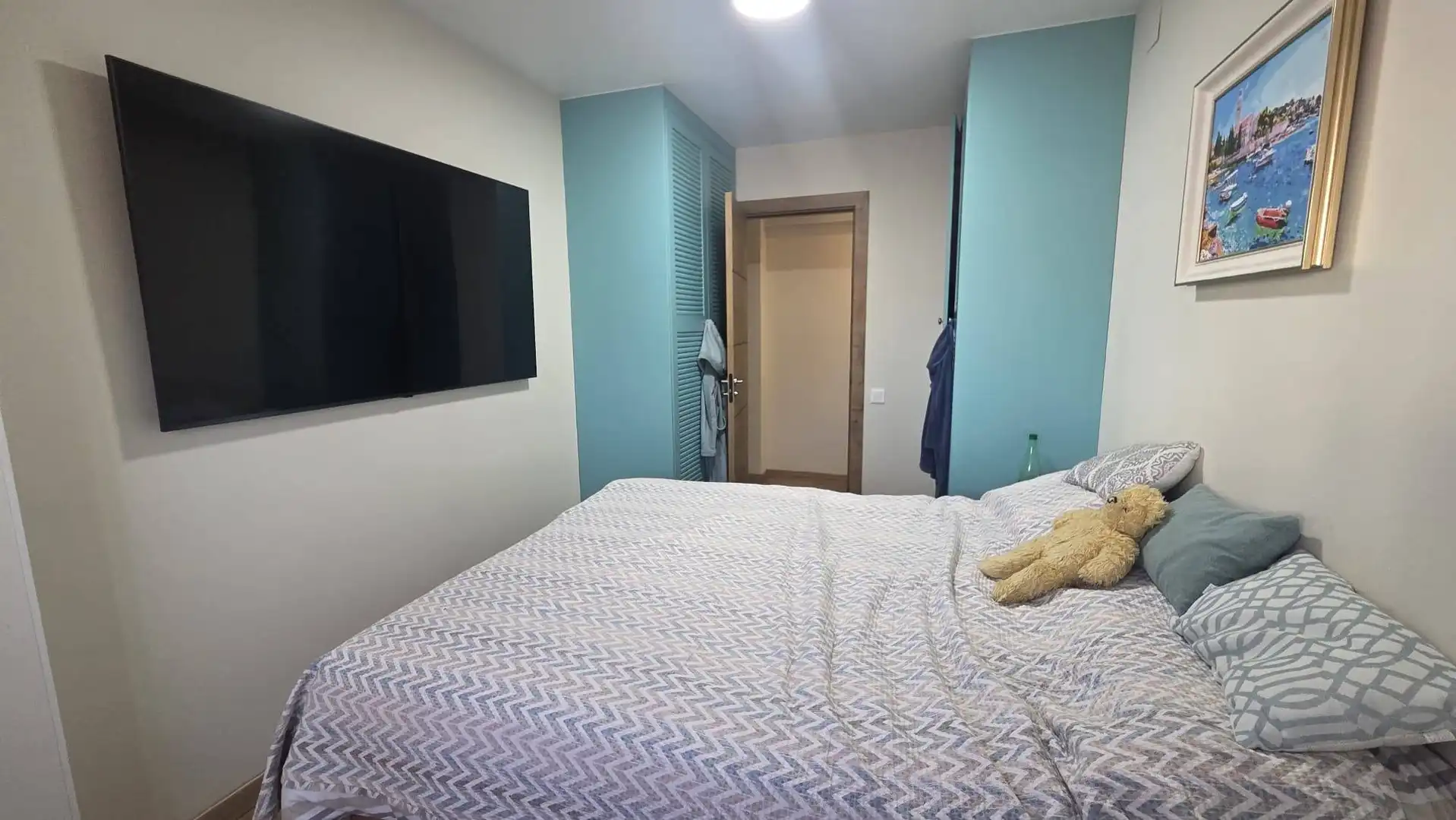 Bedroom of Flat for sale in Sagunto / Sagunt  with Air Conditioner, Storage room and Furnished